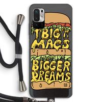 Big Macs Bigger Dreams: Xiaomi Redmi Note 10 5G Transparant Hoesje met koord