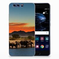 Huawei P10 Plus | TPU Hoesje | Olifanten