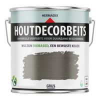 Hermadix Houtdecor Verfbeits Transparant - Grijs