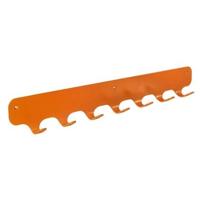 Gorillz Rounded Seven - Wandkapstok - 67 x 6 x 7,8 mm - Oranje