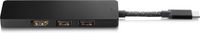 HP Elite USB-C Hub Bedraad USB 3.2 Gen 1 (3.1 Gen 1) Type-C Zwart - thumbnail