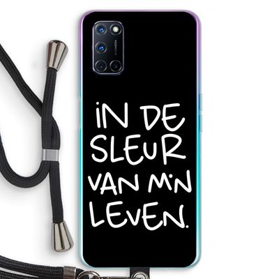 De Sleur: Oppo A72 Transparant Hoesje met koord
