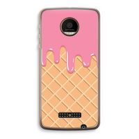 Ice cream: Motorola Moto Z Force Transparant Hoesje