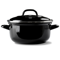 Indigo braadpan Zwart