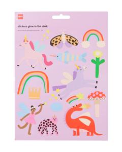 HEMA Stickers Glow In The Dark Fantasie