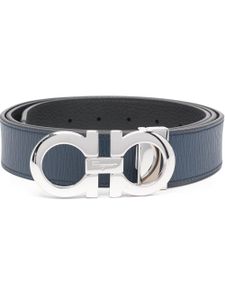 Ferragamo Riem met logoplakkaat - Blauw