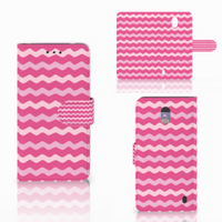 Nokia 2 Telefoon Hoesje Waves Pink - thumbnail