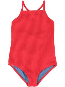 Duskii Girl maillot de bain Yara à bretelles croisées - Rouge