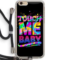 Touch Me: iPhone 6 PLUS / 6S PLUS Transparant Hoesje met koord