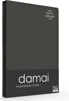 Damai Kussenslopen Anthracite (2 stuks)-40 x 60 cm Damai Kussenslopen Anthracite (2 stuks)-40 x 60 cm