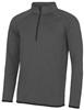 Just Cool JC031 Men´s Cool 1/2 Zip Sweat - Charcoal (Solid) - S