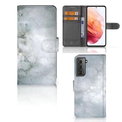 Hoesje Samsung Galaxy S21 Painting Grey