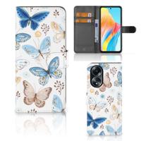 Telefoonhoesje | Met pasjeshouder | voor OPPO A58 4G Vlinder