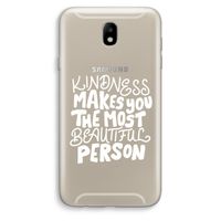 The prettiest: Samsung Galaxy J7 (2017) Transparant Hoesje