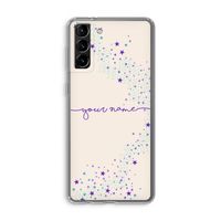 Sterren: Samsung Galaxy S21 Plus Transparant Hoesje