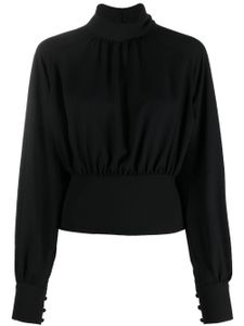 Filippa K blouse à col montant - Noir