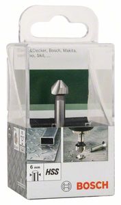 Bosch Accessories 2609255121 Kegelverzinkboor 10.4 mm HSS Cilinderschacht 1 stuk(s)