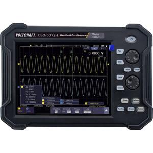 VOLTCRAFT DSO-5072H Handoscilloscoop 70 MHz 2-kanaals 1 GSa/s 40 Mpts 8 Bit Digitaal geheugen (DSO), Handapparaat, Multimeterfuncties 1 stuk(s)