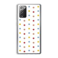 Bollen: Samsung Galaxy Note 20 / Note 20 5G Transparant Hoesje