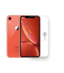 Screenprotector geschikt voor iPhone XR - Tempered Glass - Beschermglas - Glas - Transparant