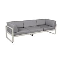 Fermob Bellevie Club 3-zits loungebank Clay Grey - Flannel