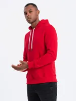 Ombre - Herenhoodie - Rood - Kangaroezak