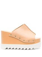 Stella McCartney sandales Elyse cloutées - Tons neutres