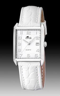 Horlogeband Lotus 15625.2 Leder Wit