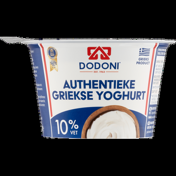 Dodoni Authentieke Griekse Yoghurt 10% Vet 170 g bij Jumbo