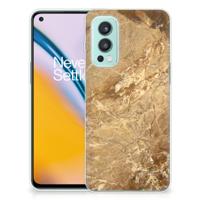 OnePlus Nord 2 5G | TPU | Siliconen hoesje | Marmer Creme