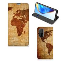 Xiaomi Mi 10T | 10T Pro | Book Cover | Wereldkaart