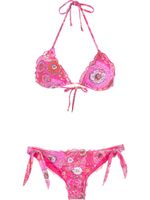 Amir Slama bikini à fleurs - Rose - thumbnail