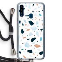 Terrazzo N°13: Samsung Galaxy A20s Transparant Hoesje met koord