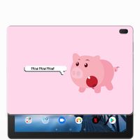 Lenovo Tab E10 Tablet Back Cover Pig Mud - thumbnail