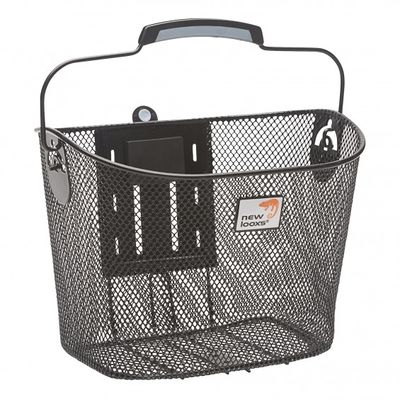 Newlooxs Fietsmand toscane smartlock voor 19 liter zwart