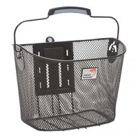 Newlooxs Fietsmand toscane smartlock voor 19 liter zwart Newlooxs Fietsmand toscane smartlock voor 19 liter zwart