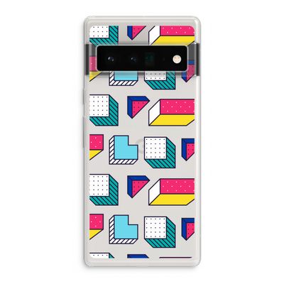 8-bit N°7: Google Pixel 6 Pro Transparant Hoesje