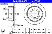 ATE Remschijven 24.0110-0352.1 - thumbnail