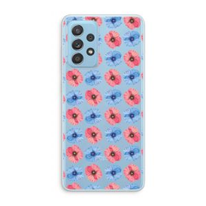 Klaproosjes: Samsung Galaxy A73 Transparant Hoesje