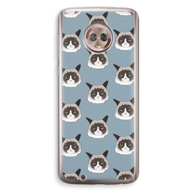 It's a Purrr Case: Motorola Moto G6 Transparant Hoesje