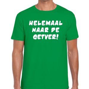 Helemaal naar de getver fun t-shirt groen voor heren 2XL  -