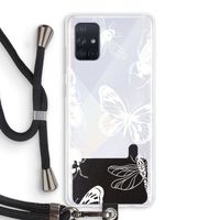 Tiny Bugs: Samsung Galaxy A71 Transparant Hoesje met koord