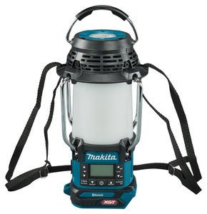 Makita MR010GZ 40 V Max Camping lamp met radio en Bluetooth | Zonder accu&apos;s en lader - MR010GZ