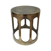 Richmond Ronde Bijzettafel 'Du Pont' 45cm, kleur Brushed Gold