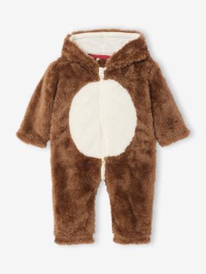 Onesie voor pasgeborenen rendier pecannoot