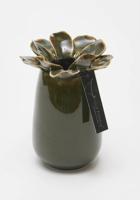 Madelief Vaas porselein 8x13cm groen