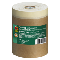 Duck masking tape/afdekpapier | 180 mm x 25 m - 20.501.37