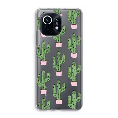 Cactus Lover: Xiaomi Mi 11 Transparant Hoesje