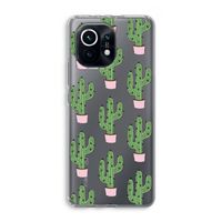Cactus Lover: Xiaomi Mi 11 Transparant Hoesje