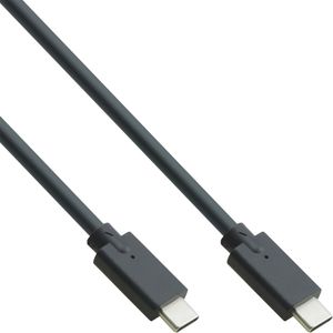 InLine 35702A USB-kabel 2 m USB 3.2 Gen 2 (3.1 Gen 2) USB C Zwart